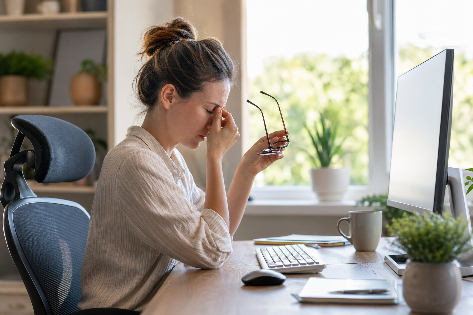 Eye Strain Habits for Remote Work Days